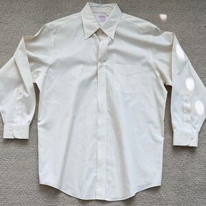 Brooks Brothers Cream Dress Shirt